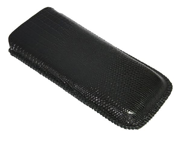 Чехол для телефона Arte Alpha для Nokia C1-01 Black Gloss Lizard