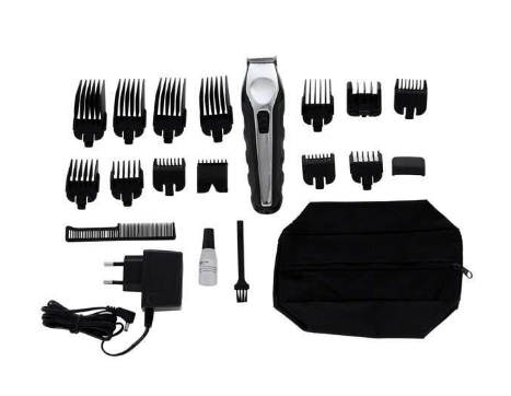 Триммер для тела Wahl Ergonomic Total Beard Kit черный